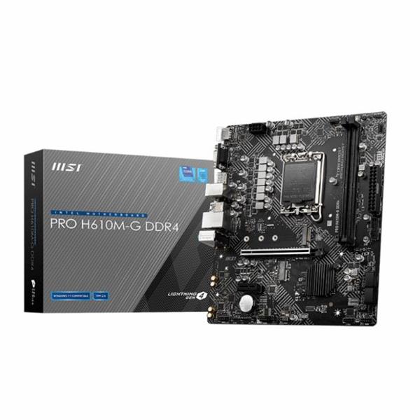 Motherboard MSI PRO H610M-G 1700 DDR5